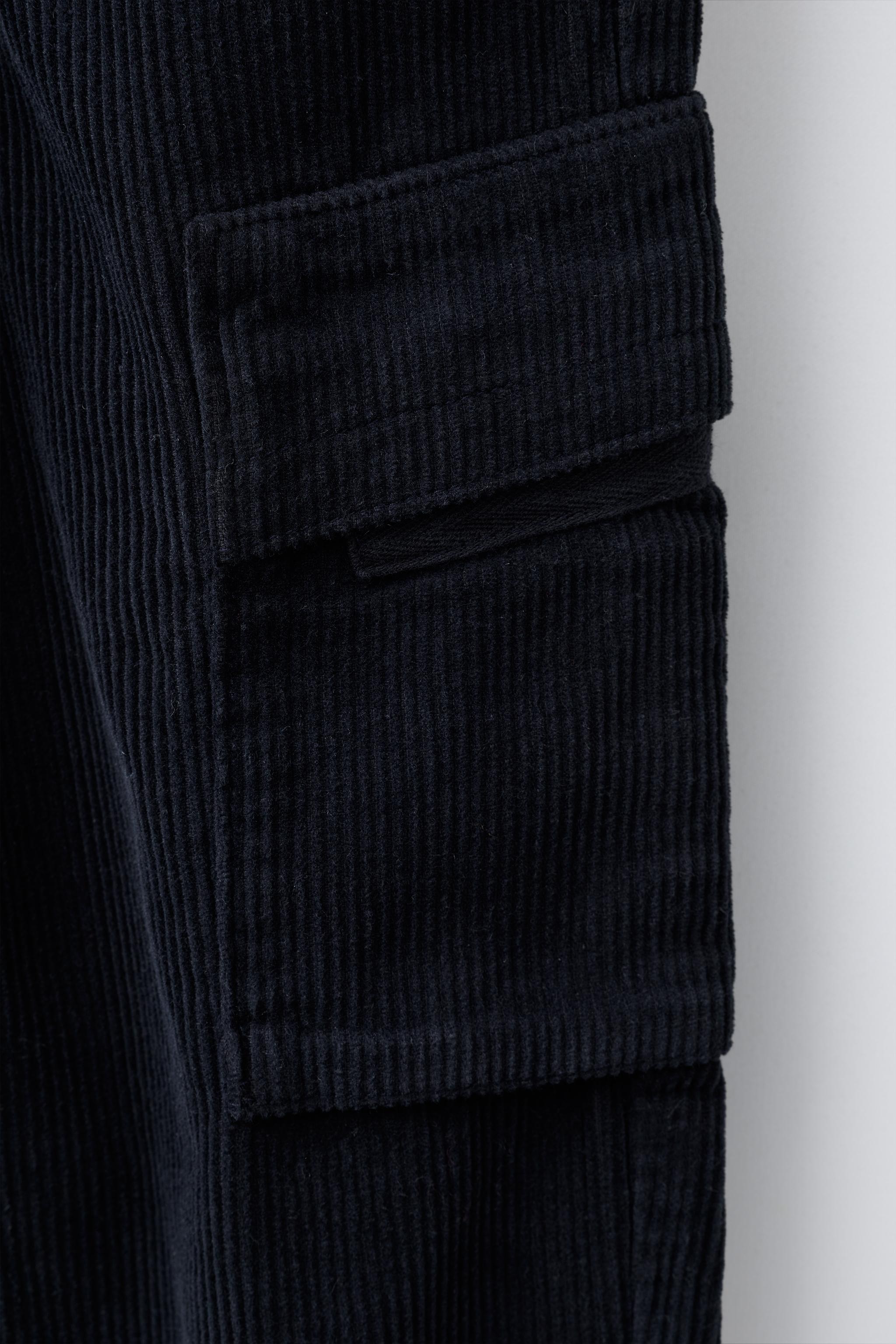 CORDUROY CARGO PANTS